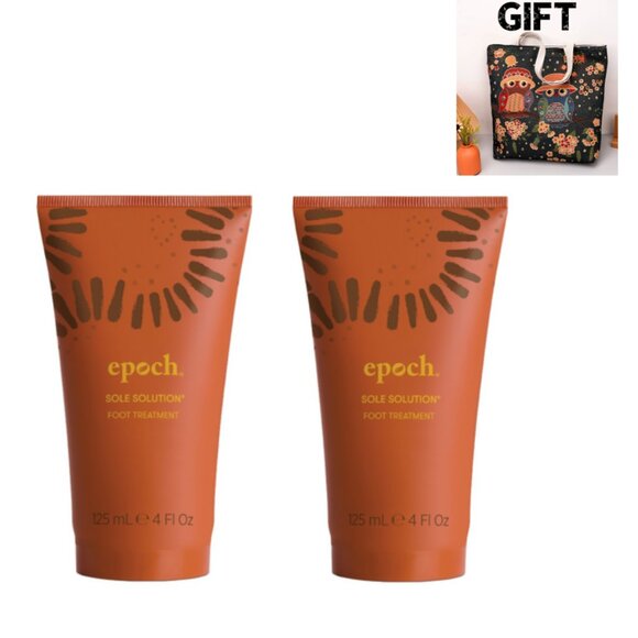 2 tubes of Nuskin Epoch Sole Solution Foot Treatment  + 1 shoulder bag #63 - Picture 1 of 14
